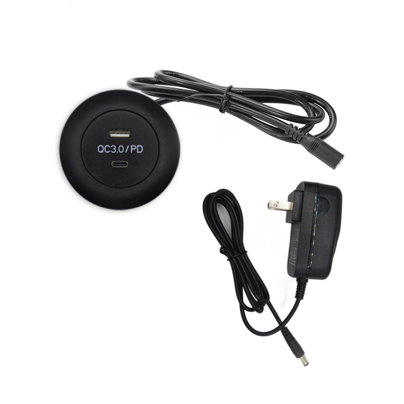 SMUSB1702嵌入式快充A+C充电头