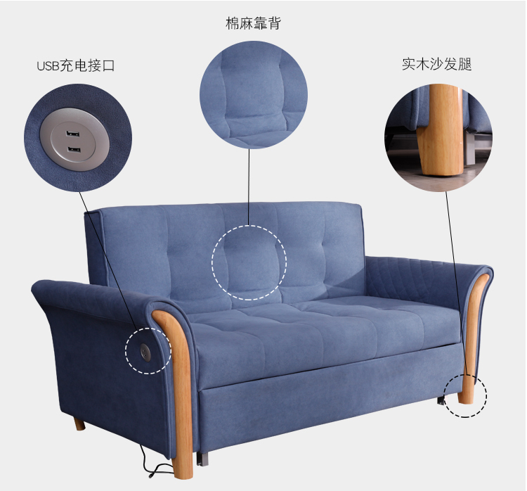 SMUSB5100沙发嵌入式USB充电面板